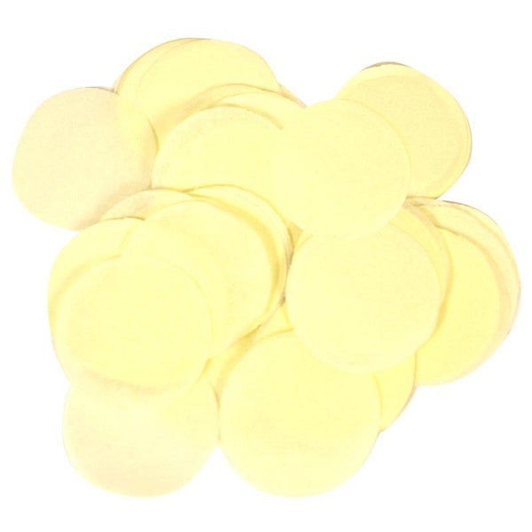 Ivory 55mm Paper Table Confetti Decoration 100 Grams | Party Save Smile