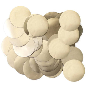 25mm Champagne Metallic Foil Confetti 14 Grams