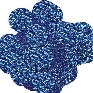 25mm Holographic Blue Confetti 14 grams