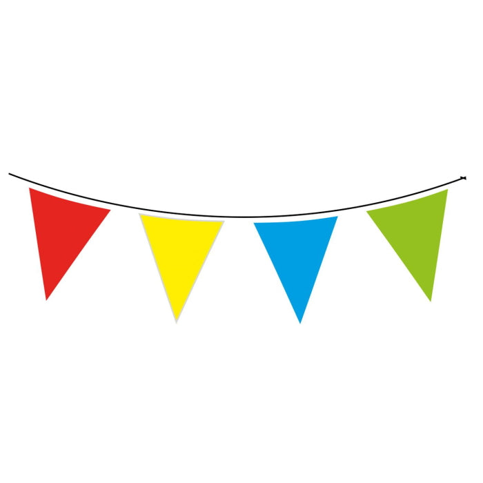 Rainbow Bunting - Multicoloured 10 Metres | Party Save Smile