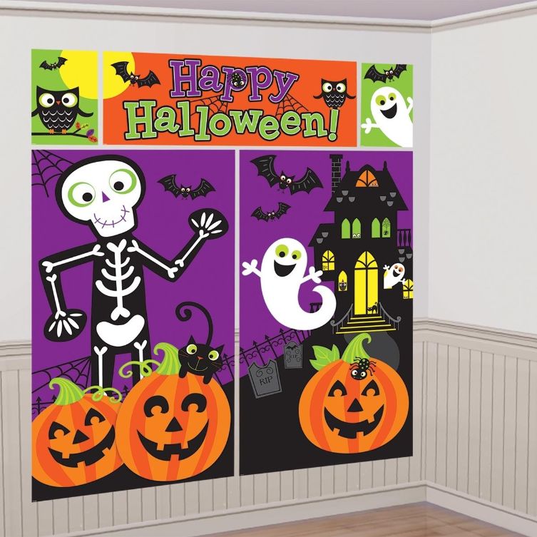 Halloween Scene Setter Decorations 1.8 Metres | Party Save Smile