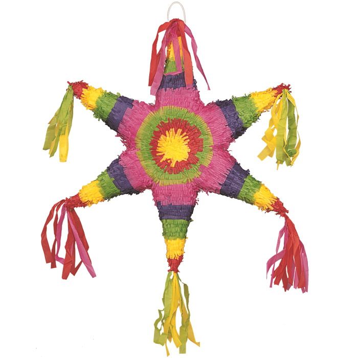 Mexican Star Pinata Party Game Decoration | Party Save Smile