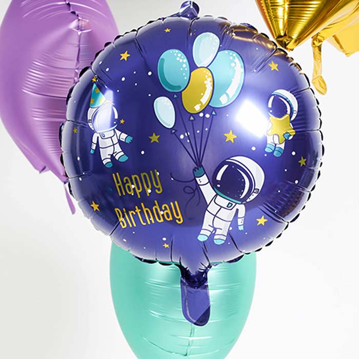 Astronaut Birthday Foil Balloon 18 Inches