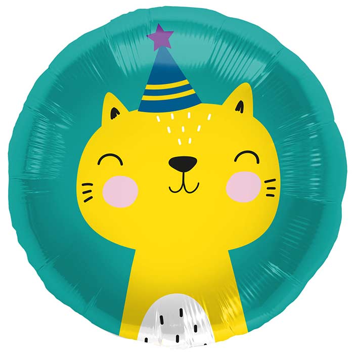 Party Cheetah Safari Foil Balloon 18 Inches| Party Save Smile