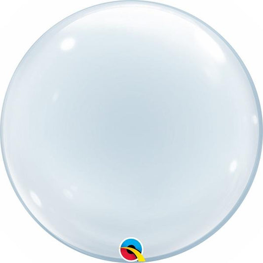 Clear transparent bubble party balloon