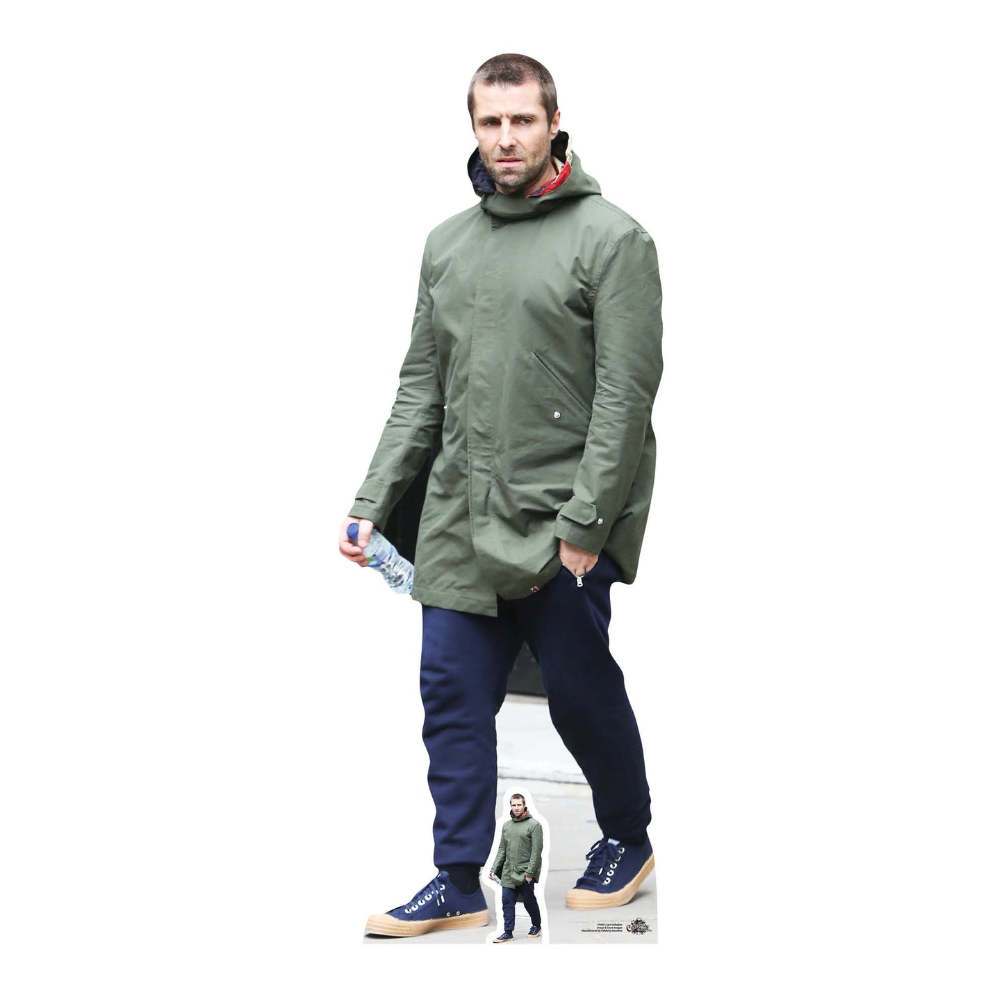 Liam Gallagher Cut Out Height 178cm Lifesize Cardboard Cutout With Mini