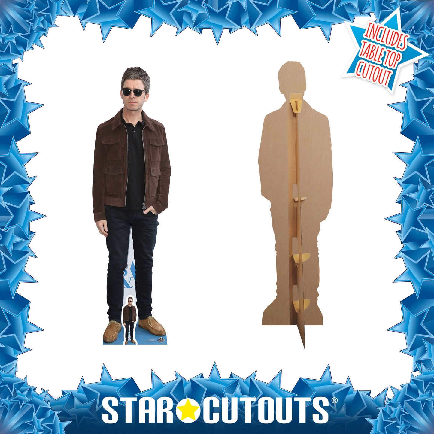 Noel Gallagher Cardboard Cutout Life Size Height 173cm