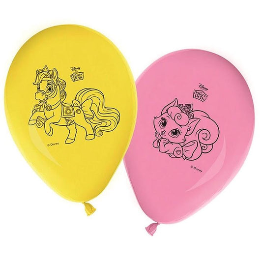 Disney Princess Pets Latex Balloons.