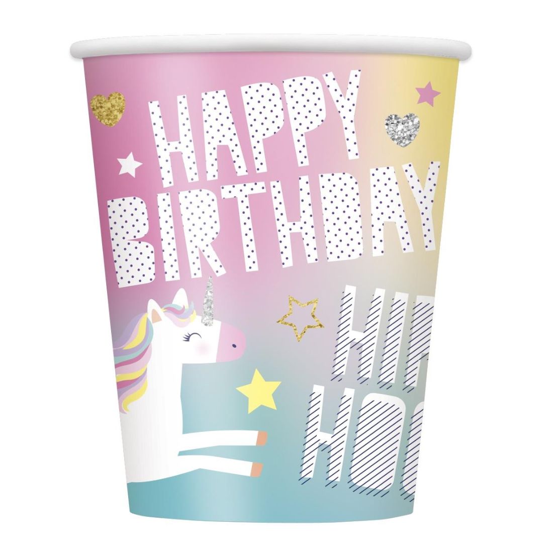 Rainbow Unicorn Party Packs (Tableware)