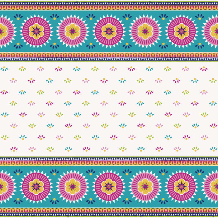 Mexican Party Pack Boho Fiesta: Tableware & Decoration Kit