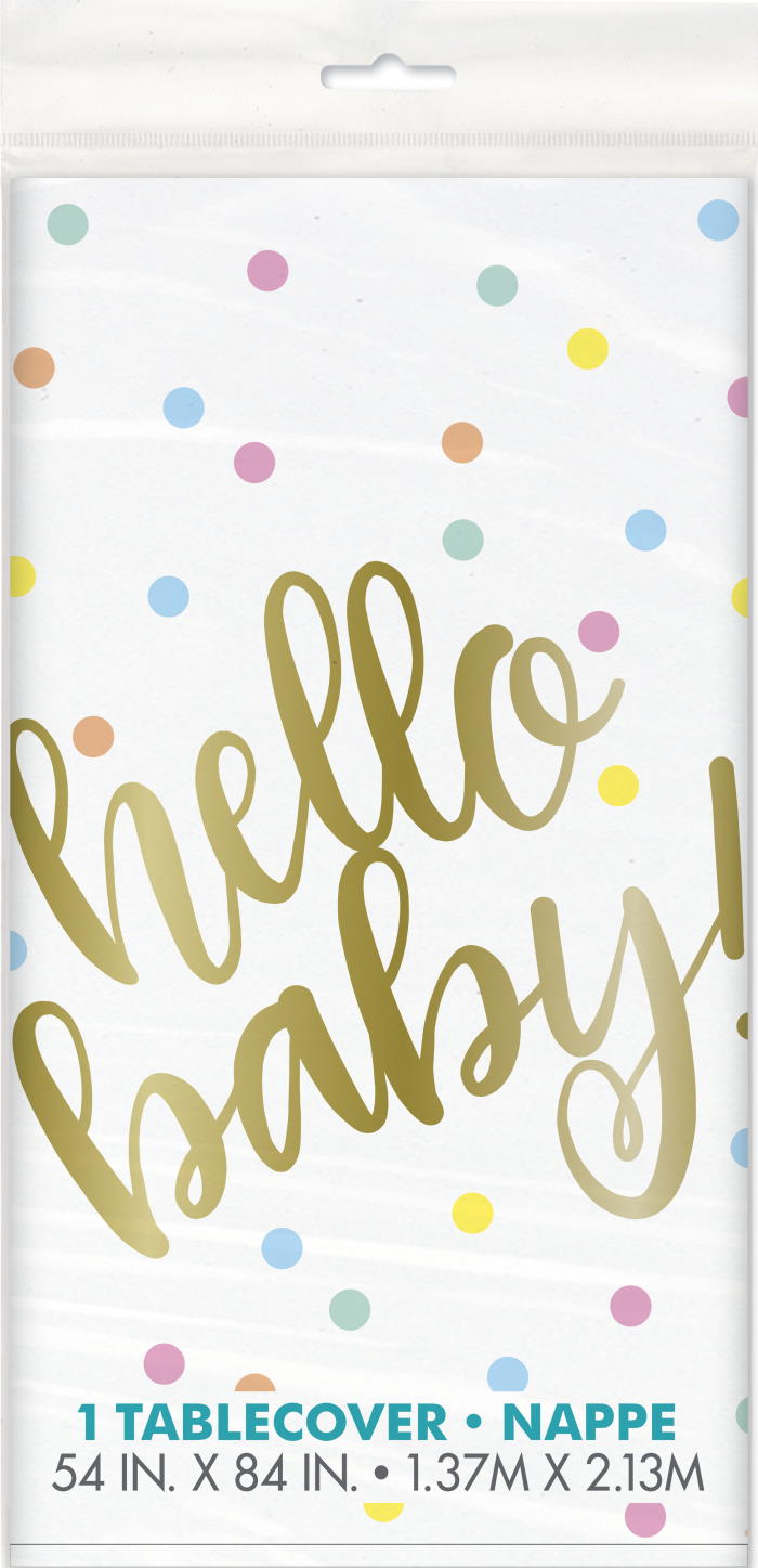 Hello Baby! Baby Shower Party Kit: Tableware Pack