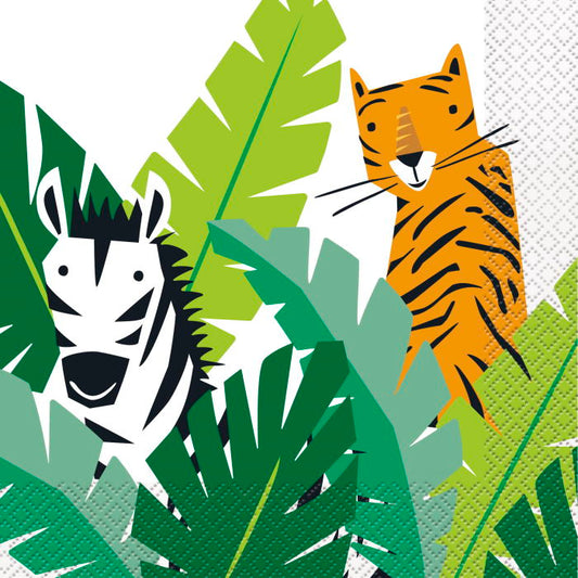 Animal Jungle Party Napkins | Serviettes