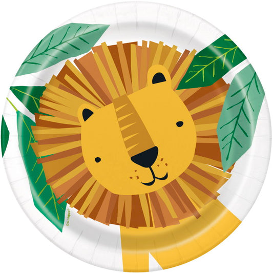 Animal Jungle Party Cake Plates