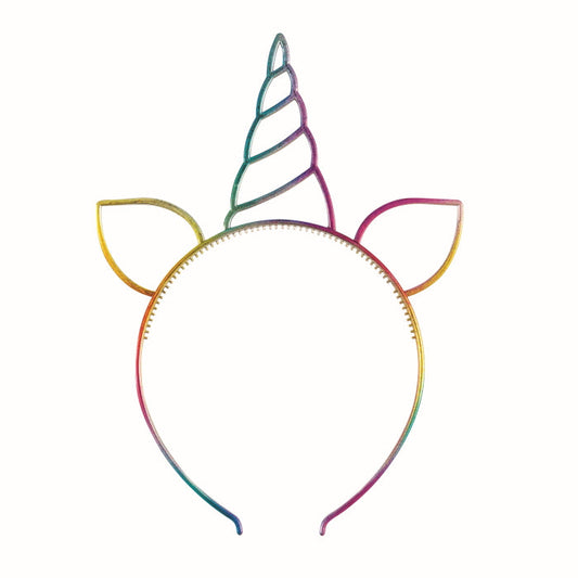 Rainbow Unicorn Party Headband: Party Accessory | Party Save Smile