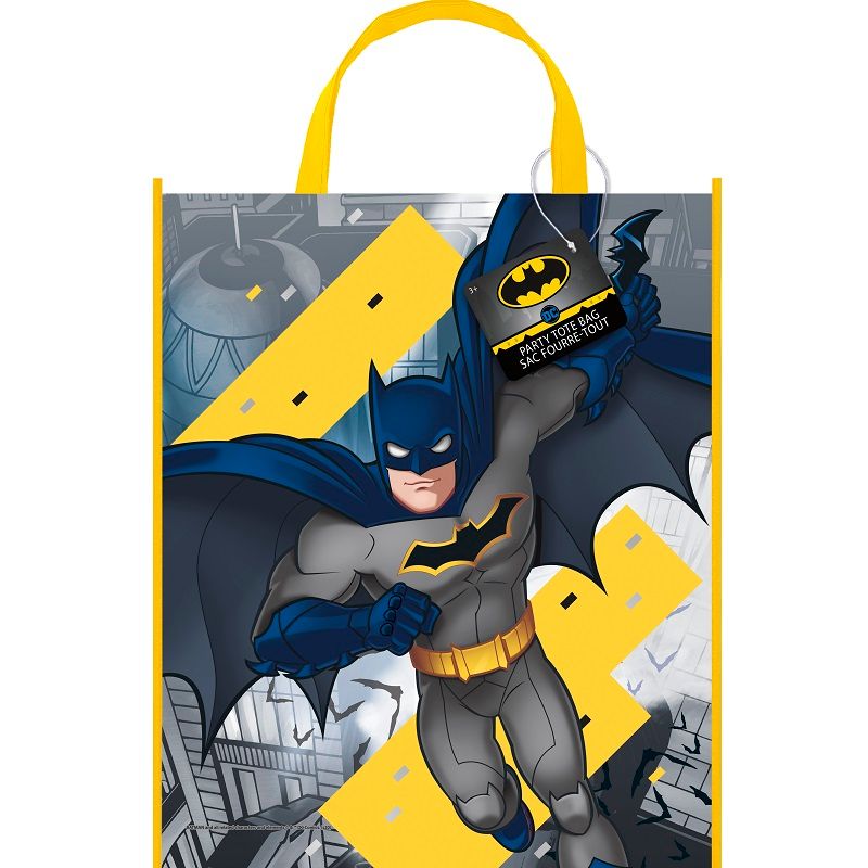 Batman Large Party Tote Bag with Handle | Party Save Smile