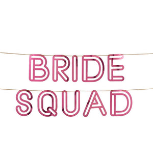 Bride Squad Hen Party Banner Decoration 2 Metres