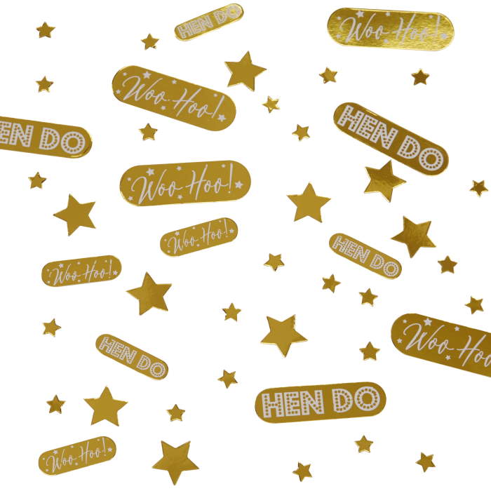 Woo Hoo Hen Party Table Confetti Decoration 14 Grams | Party Save Smile
