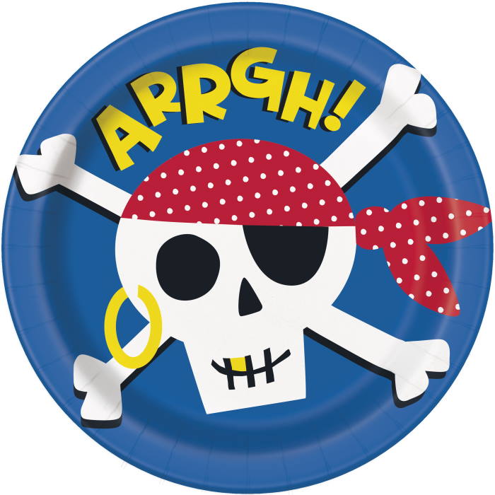 Arrrgh Pirate Party Pack: Tableware Party Kit