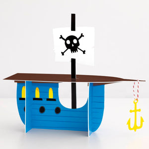 Pirate Ship Table Centrepiece Decoration