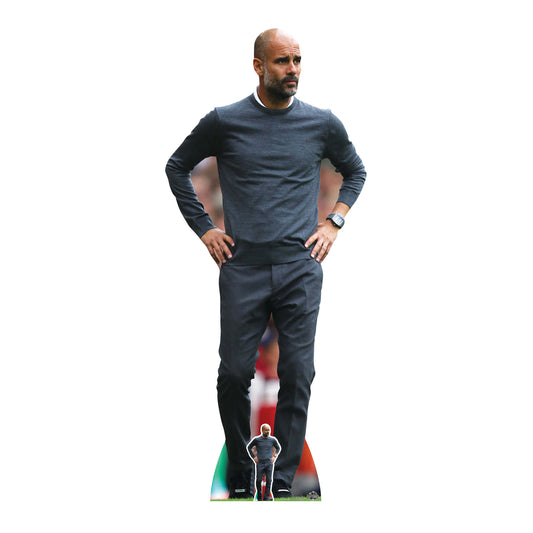 Pep Guardiola Cardboard Cutout Height 180cm Lifesize Cut Out With Mini