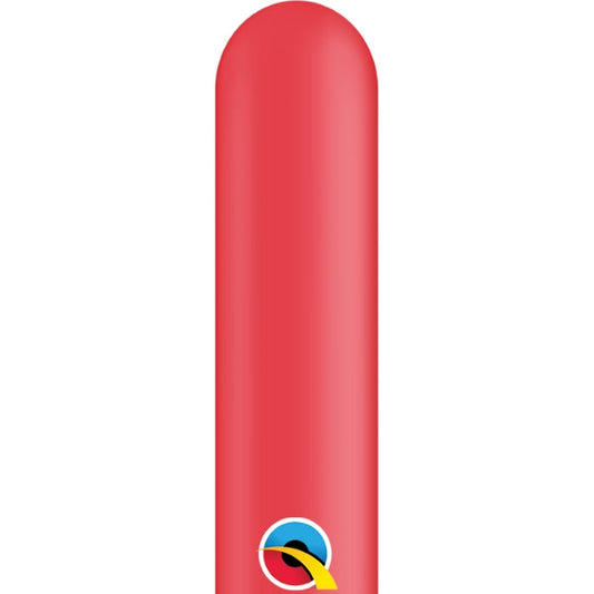 Red Qualatex Modelling Balloons 260Q | Party Save Smile