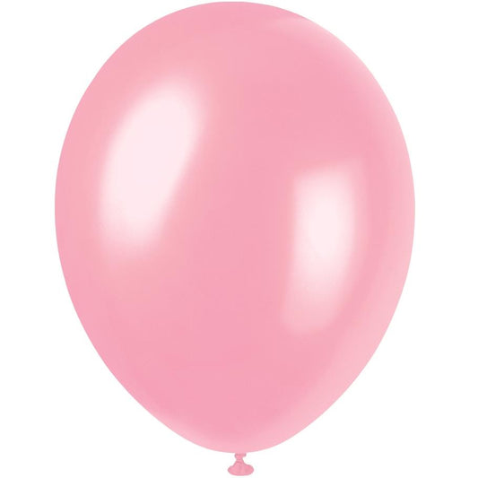 Pink Pearl Crystal Party Latex Balloons