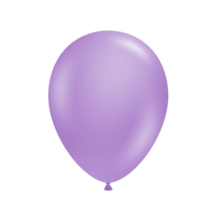 Tuftex Lavender Latex Balloons 5 inches | Party Save Smile