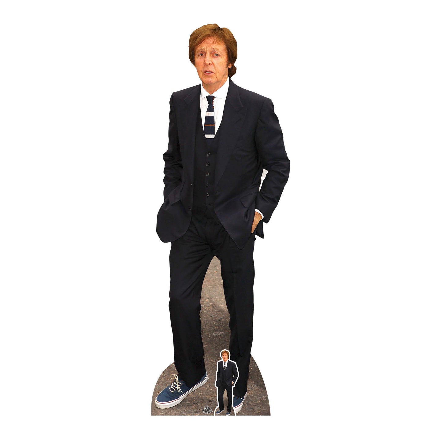 Paul McCartney Cardboard Cutout Life Size Height 182cm with Mini