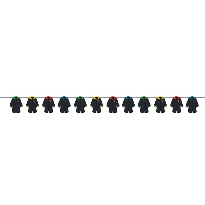Harry Potter Cloak Birthday Banner Decoration 1.8 metres | Party Save Smile