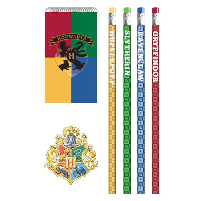 Harry Potter Stationery Party Bag Fillers (Houses) | Party Save Smile