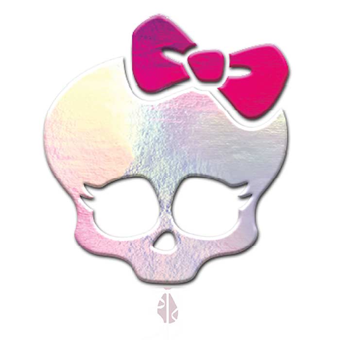 Monster High Skull Shaped Foil Balloon | Party Save Smile