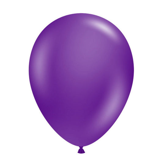 Tuftex Plum Purple Latex Balloons 11 inches | Party Save Smile