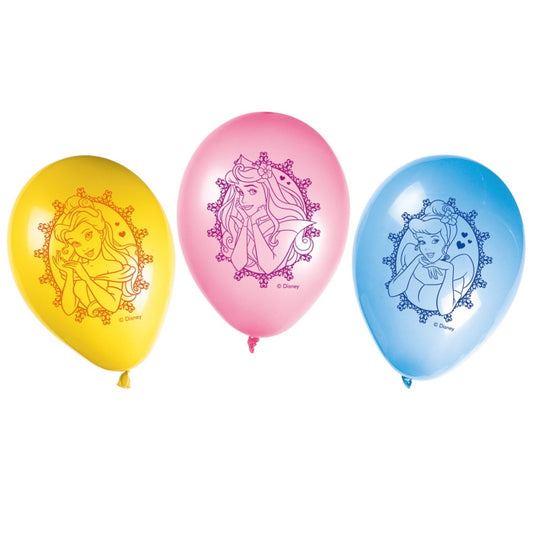 Disney Princess Latex Balloons Pack of 8