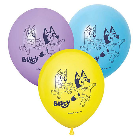 Bluey Party Balloons Pack of 6 | Party Save Smile