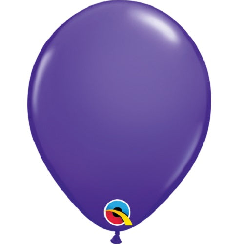 Purple 5 Inch Latex Balloons: Qualatex Decorator Balloons | Party Save Smile