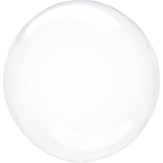 Clear transparent bubble party balloon