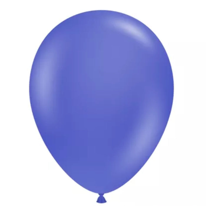 Tuftex Peri Blue Latex Balloons 5 inches