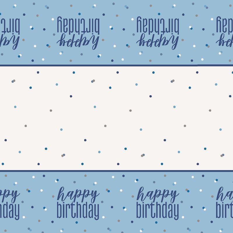 Blue Glitz 13th Birthday Pack – Teenager Banner & Decor