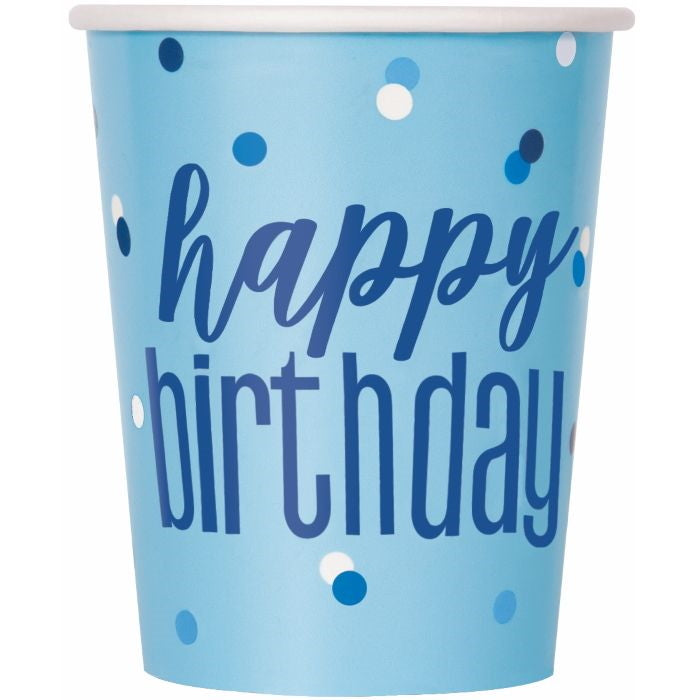 Blue Glitz 13th Birthday Pack – Teenager Banner & Decor