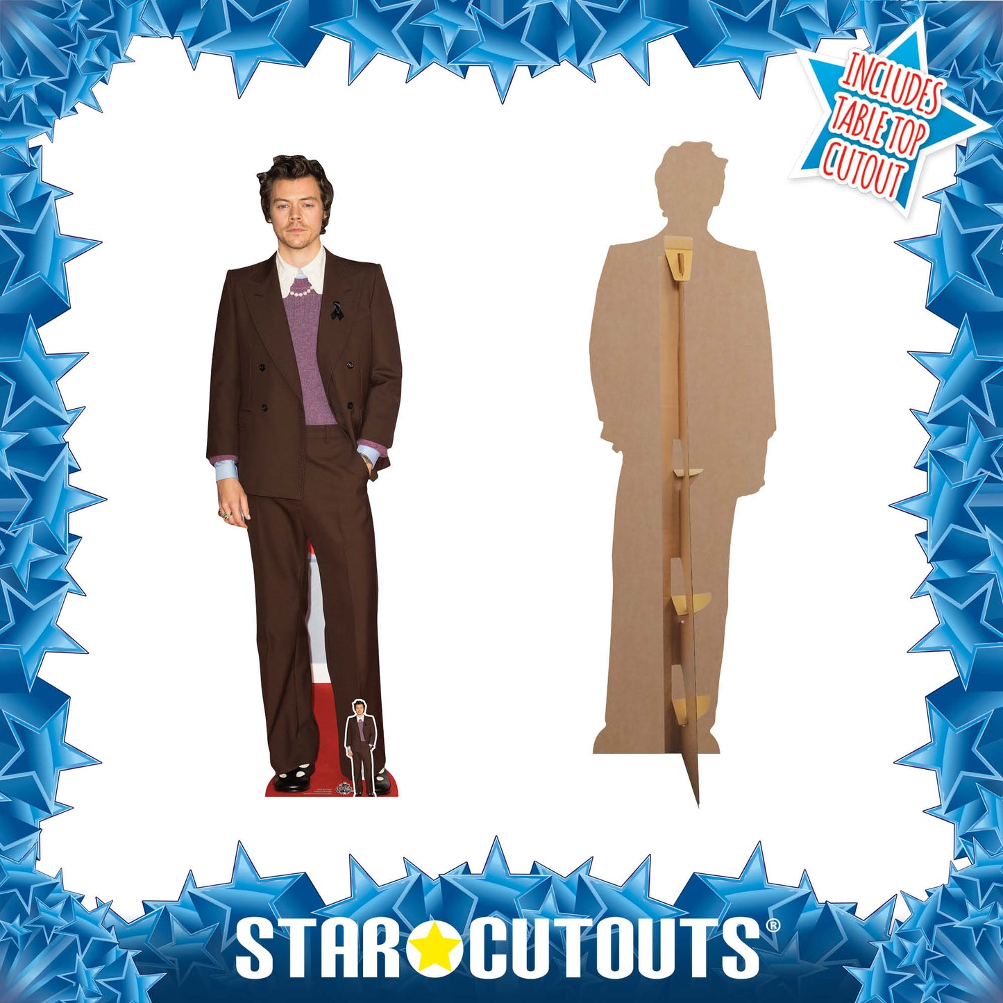 Harry Styles Cardboard Cutout Height 183cm Lifesize With Mini