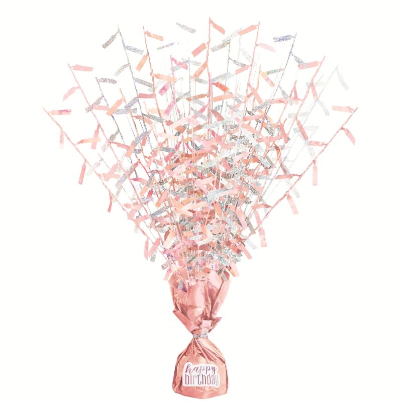 Add Age Rose Gold Table Decorations 45cm | Party Save Smile