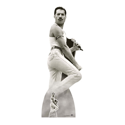 Freddie Mercury Life Size Cardboard Cutout Height 179cm Live Aid