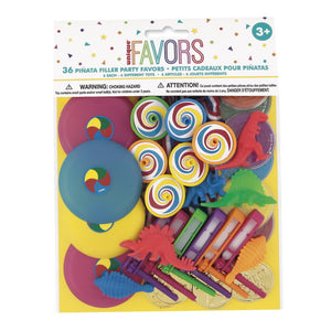 Pinata Party Fillers Toys Favours Pack of 36
