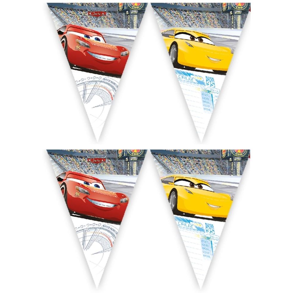 Disney Cars Bunting 2.3 metres | Party Save Smile