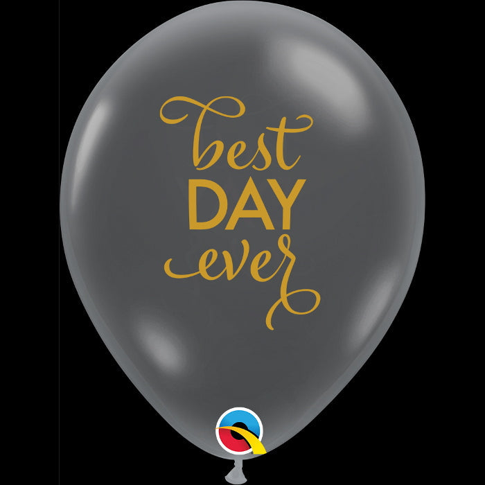 Best Day Ever Latex Balloons 11 inches Qualatex | Party Save Smile