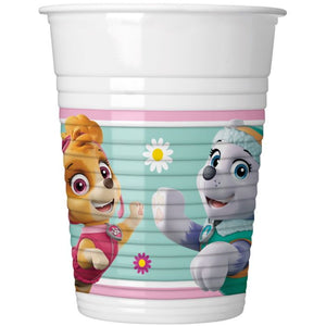 Pink Paw Patrol Party Cups Pack of 8
