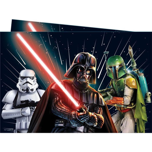 Star Wars Galaxy Plastic Table Cover 120 x 180cm | Party Save Smile