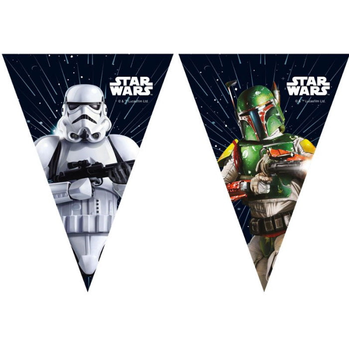 Star Wars Galaxy Flag Banner Bunting 2.3 metres | Party Save Smile