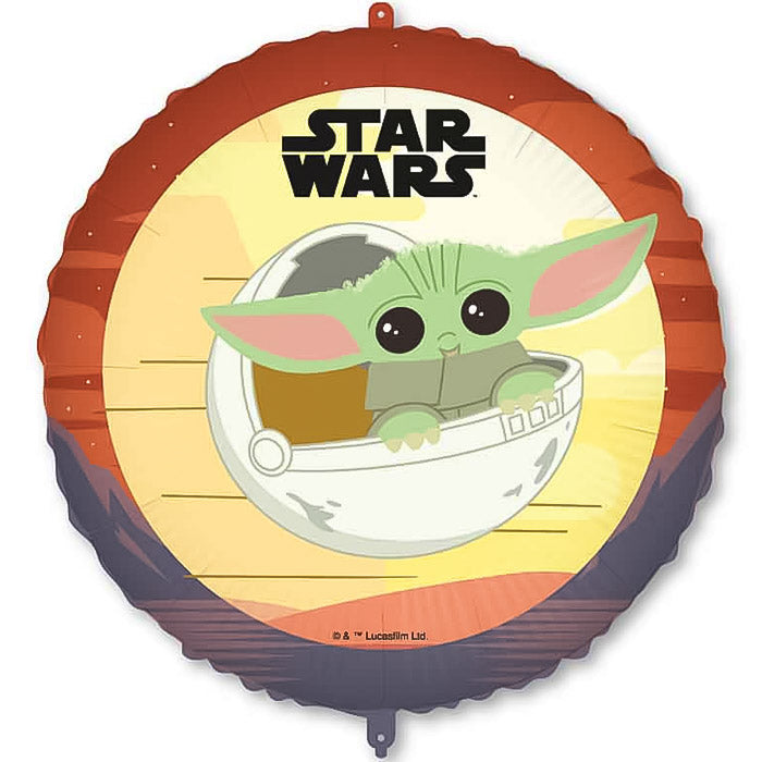 Star Wars The Mandalorian Foil Balloon 18 Inches | Party Save Smile