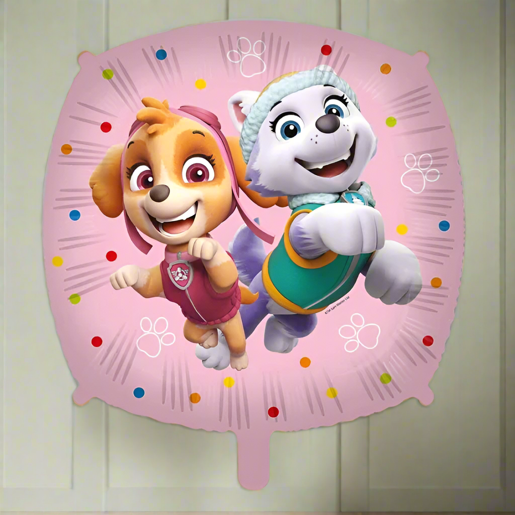 Paw Patrol Everest and Skye Foil Balloon 18 Inch